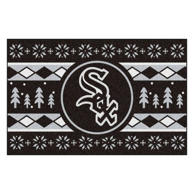 MLB Chicago White Sox 19"x30" Holiday Sweater Rug
