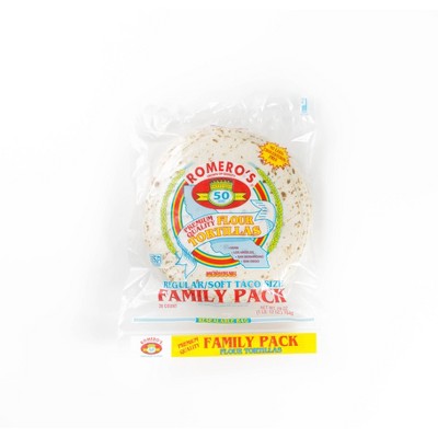 Romero's Taco Flour Tortillas - 20ct / 28oz