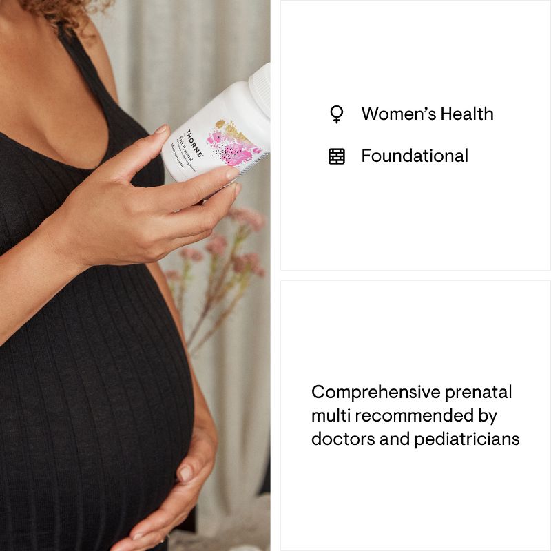 Thorne Basic Prenatal - 90 Capsules - 30 servings, 5 of 9