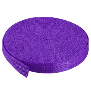 Unique Bargains Waterproof Flat Durable Lightweight Polypropylene Webbing Strap for Outdoor - 1 of 4