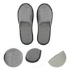 Unique Bargains Open-Toe Linen Slippers Disposable Slippers 1 Pair - 3 of 4