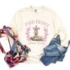 Simply Sage Market Women's Coquette Paris Social Club Long Sleeve Garment Dyed Tee - 3 of 4