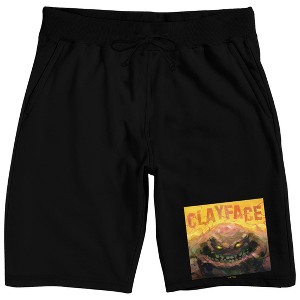 Batman Clayface Men's Lounge Shorts Elastic Waistband with