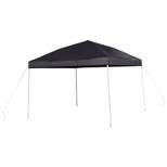 Flash Furniture 10'x10' Outdoor Pop Up Event Slanted Leg Canopy Tent with Carry Bag