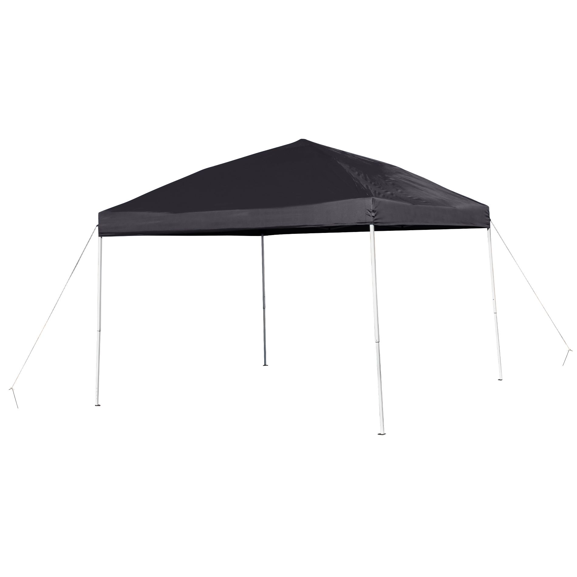 Emma and Oliver 8'x8'  Weather Resistant, UV Coated Pop Up Canopy Tent with Reinforced Corners, Height Adjustable Frame and Carry Bag