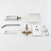 Sumerain Shower Wall Mount Tub and Shower Faucet Set Chrome,  Anti-scalding Pressure Balance Valve - 4 of 4