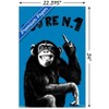 Trends International Chimpy - You're Number One Unframed Wall Poster Prints - 3 of 4