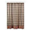 Dawson Star Patchwork Shower Curtain 72x72  VHC Brands - 2 of 4