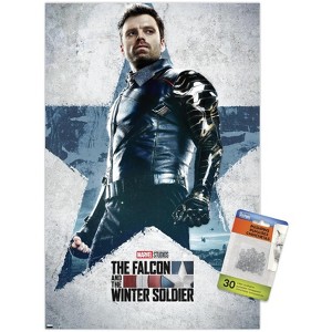 Trends International Marvel Falcon and Winter Soldier - Winter Soldier One Sheet Unframed Wall Poster Prints - 1 of 4
