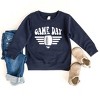 The Juniper Shop Football Game Day Stripes Toddler Graphic Sweatshirt - 2 of 2