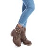 Carmela Women's Suede Booties 161049 - 2 of 3