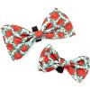 The Worthy Dog Poinsettias Bow Tie - Adjustable Pet Collar Accessory - 3 of 3