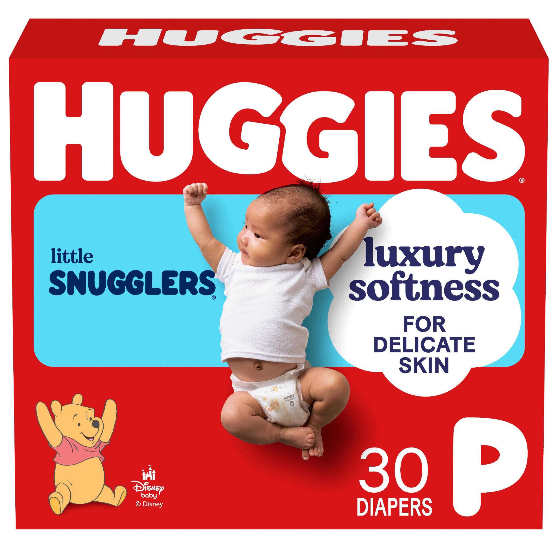 Huggies Little Snugglers Gentle Protection Diapers - (Select Size and Count)
