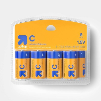 UP&UP ch  2026) C Batteries - up&up™ 8ct : Target