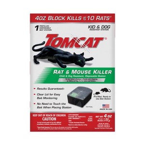 Tomcat Bait Station Blocks For Mice and Rats 4 oz 1 pk - 1 of 1