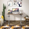 Costway Electric Standing Desk  Adjustable Height Computer Desk Dual Motor w/ Controller - 4 of 4