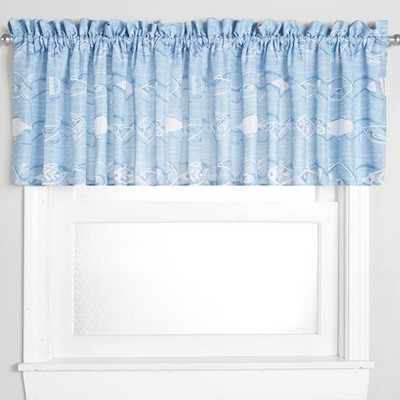The Lakeside Collection Bluefin Bay Bathroom Collection - Valance