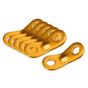 Unique Bargains Aluminum Rope Tensioner Tent Cord Adjuster for Camping Hiking Travel - 1 of 4