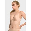 PACK OF 6 SOFRA WOMEN'S FULL COVERAGE SOLID T SHIRT BRA NEUTRAL COLORS (BR4190P2) Multicolor 36C - 2 of 4