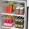 LunaLulinlk Stackable Clear Storage Bins with Lids, Large Plastic Storage Bins w Handle, Acrylic Pantry Organization and Storage for Kitchen - 4 of 4