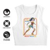 Women's Wonder Woman 84Retro Justice 84 Sleeveless Crop Top Tank - 3 of 4