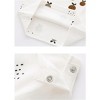 MyKids-USA Baby Allover Fruit Graphic 100% Pure Organic Cotton Side Snap Button Tops - 4 of 4