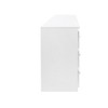 Okak Modern Storage Cabinet with 6 Drawers , Wood Chest of Drawers with Metal Handle,  Cabinet for Living Room, Bedroom - 4 of 4