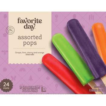 Assorted Flavor Frozen Pops - 42oz/24ct - Favorite Day™