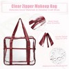 Unique Bargains Large PVC Zipper Makeup Bags and Organizers 1 Pc - 4 of 4