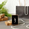 Juvale 24-Pack Jewelry Gift Boxes with Lids - Lily Flower Small Cardboard Gift Box for Necklace Packaging Bulk (3.5x2.2x1.2 In) - 2 of 4