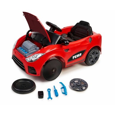 Feber 6V My Real Car 6-in-1 Breakdown Powered Ride-On - Red