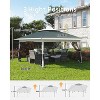 Garvee Canopy Tent, Pop Up Gazebo Tent Easy Setup with 4 Sand Bags,Mosquito Netting & Height Adjustable - 2 of 4
