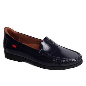 Marc Joseph New York | Womens Hands Free Slip On Fashion Classic Casual Comfort Newbury Street Penny Loafers - 1 of 4