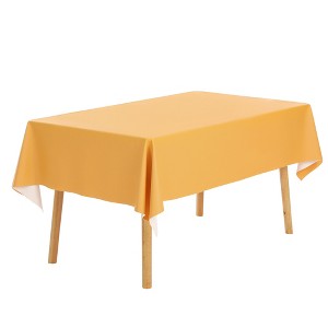Unique Bargains Rectangle Washable Water Resistance TPU Table Cover 1 Pc - 1 of 4