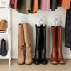 Juvale 6 Pack Folding Boot Shaper Stands for Storage, Grey Inserts Shape Holders for Women's and Men's Boots, 6 Pieces - 2 of 4