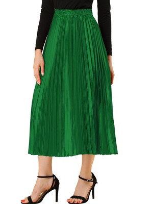 Green midi skirt clearance 9mm