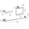 Elegant Lighting Isla 3-Piece Bathroom Hardware Set - 2 of 4