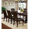 NicBex Dining Chairs Set of 2 Traditional Style Dining Room Chair with High Backrest Upholstered Kitchen Side Chair,Brown - 4 of 4