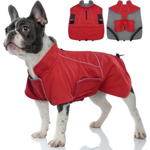 Dog Waterproof Jacket Warm Dog Jacket, Dog Jacket for Hiking Camping, Jacket for Dog,Dog Coats for Schnauzer, Jack Russell Terrier - 1 of 4