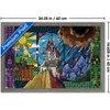 Trends International Disney Beauty and the Beast (1991) - Enchanted Castle Art Framed Wall Poster Prints - 3 of 4