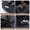 PU Leather Extra Wide Manual Recliner for Adults, 1.5X Sponge Comfort Arm and Back, for Living Room, Bedroom - 4 of 4