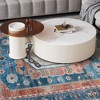 Costway Area Rug 5' x 7' Distressed Vintage Home Carpet Living Room Bedroom Non-Shedding - 2 of 4