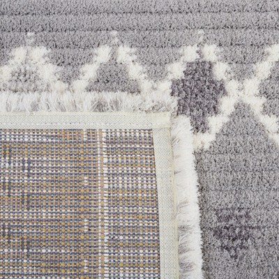 Marrakesh Gray and Light Gray Rectangular Wool Area Rug