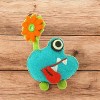 Slickblue Felt Tooth Fairy Critters - Colorful Monsters with Pocket for Teeth, Fun Options: Orange, Green, Red, Blue - 3 of 3