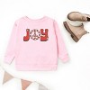 The Juniper Shop Joy Peace Sign Youth Sweatshirt - 2 of 3