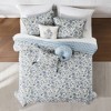Lush Décor Full/Queen Lillian Block Print Reversible Quilts Blue - 3 of 4