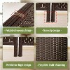 BestMassage 4/6/8 Panel Room Divider Privacy Screen Woven Room Divider Wall - 4 of 4
