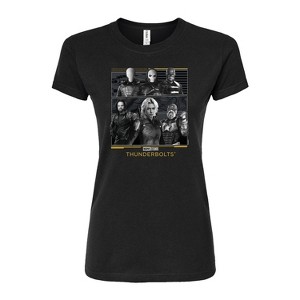 Women's - Marvel - Thunderbolts Grid Fitted Graphic T-Shirt - 1 of 2