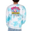 Kirby Pixel Art Front and Back Puff Logo on Splatter Wash Sweatshirt - 4 of 4