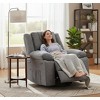 GustoWave Rocking Nursery Recliner Chair,360° Swivel Rock Recliner Chairs Single Sofa with Vibration Massage and Heating for Living Room/Bedroom - 2 of 2